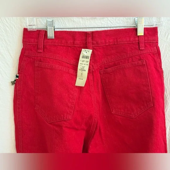 Cache Chic Red Women's Vintage Jeans w/embellished pockets. Holidays - Picture 5 of 9